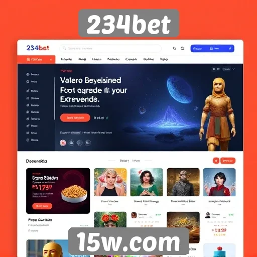 Design intuitivo do site 234bet melhora experiência do usuário